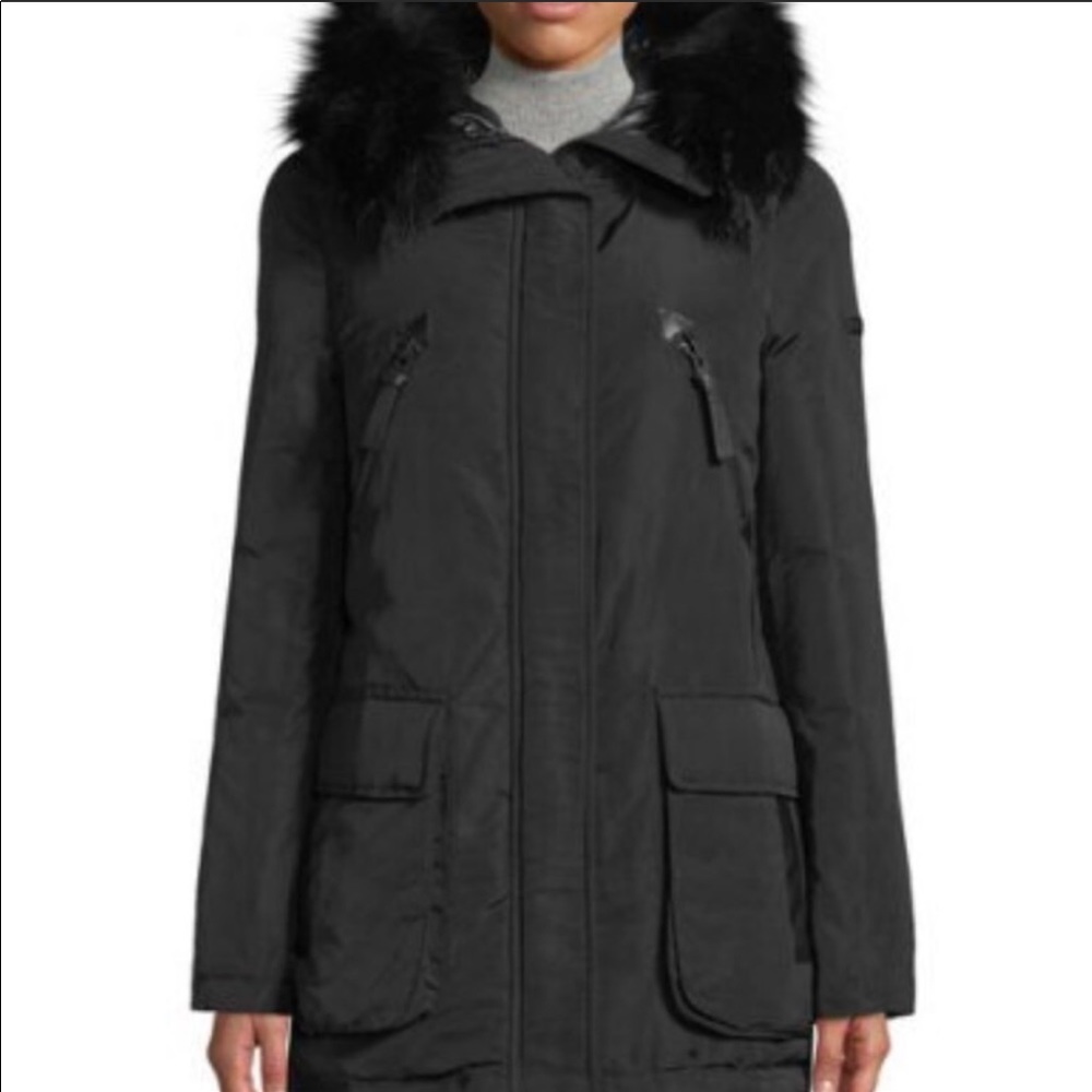 Derak lam coat parka brand new